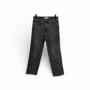 Signature by Levi Strauss Heritage High Rise Straight Light Black Wash Jeans